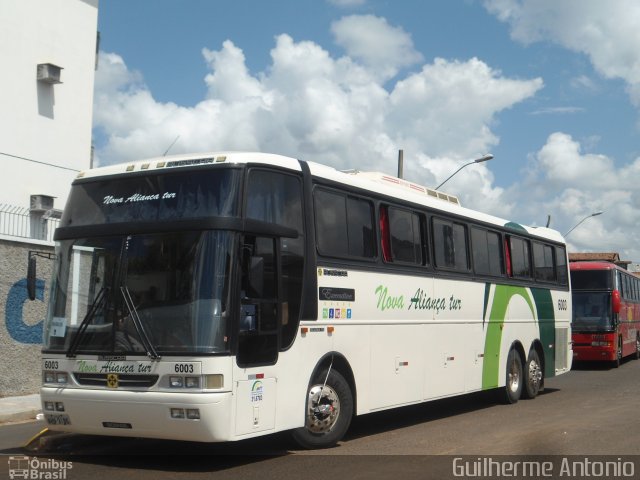 Nova Aliança Turismo 6003 na cidade de Araxá, Minas Gerais, Brasil, por Guilherme Antonio. Número da foto: #847530.