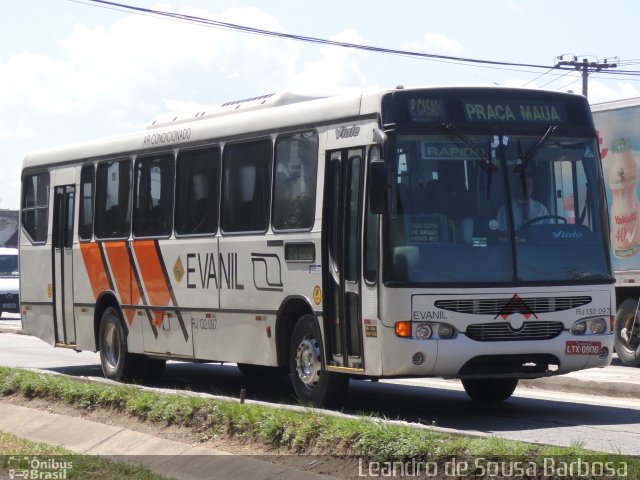 Evanil Transportes e Turismo RJ 132.097 na cidade de Rio de Janeiro, Rio de Janeiro, Brasil, por Leandro de Sousa Barbosa. Número da foto: #849981.