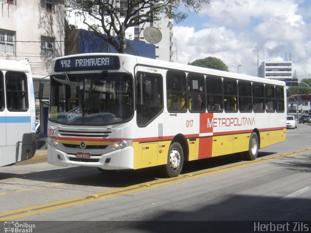 Rodoviária Metropolitana 017 na cidade de Recife, Pernambuco, Brasil, por Herbert Zils. Número da foto: #848706.