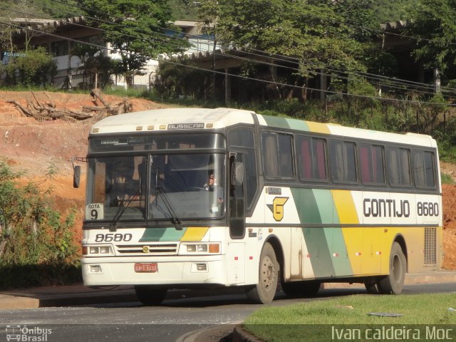 Empresa Gontijo de Transportes 8680 na cidade de Belo Horizonte, Minas Gerais, Brasil, por Ivan Caldeira Moc. Número da foto: #849195.