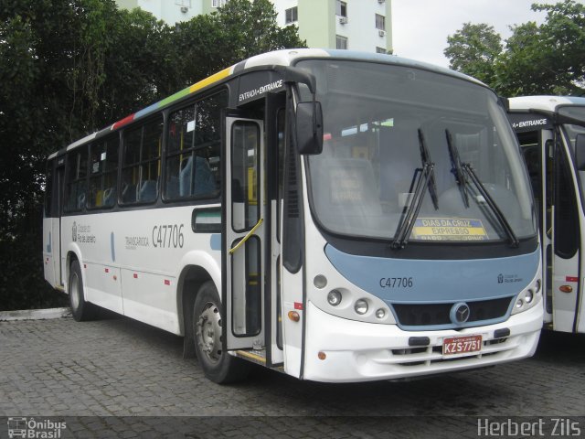 Viação Redentor C47706 na cidade de Rio de Janeiro, Rio de Janeiro, Brasil, por Herbert Zils. ID da foto: 848683.