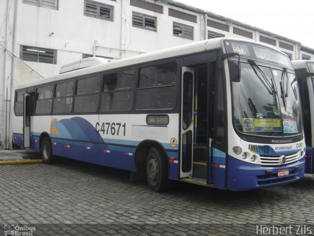 Viação Redentor C47671 na cidade de Rio de Janeiro, Rio de Janeiro, Brasil, por Herbert Zils. Número da foto: #848682.