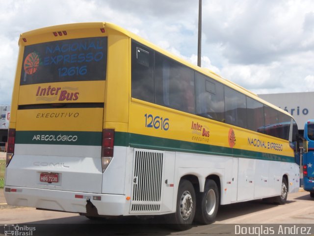 Nacional Expresso 12616 na cidade de Goiânia, Goiás, Brasil, por Douglas Andrez. Número da foto: #848995.