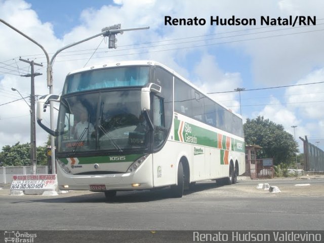 Cia. São Geraldo de Viação 10515 na cidade de Natal, Rio Grande do Norte, Brasil, por Renato Hudson Valdevino. Número da foto: #849451.