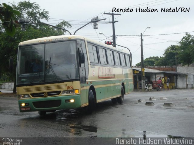Expresso Cabral 158 na cidade de Natal, Rio Grande do Norte, Brasil, por Renato Hudson Valdevino. Número da foto: #850698.