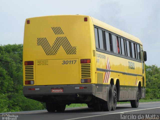 Viação Itapemirim 30117 na cidade de Teresina, Piauí, Brasil, por Tarcilo da Matta. ID da foto: 850974.