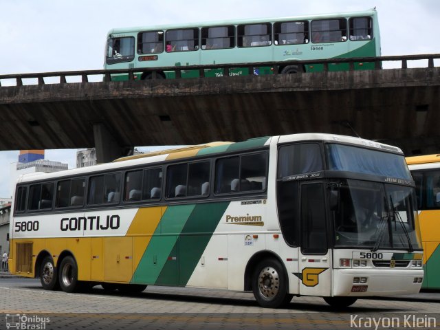 Empresa Gontijo de Transportes 5800 na cidade de Belo Horizonte, Minas Gerais, Brasil, por Krayon Klein. Número da foto: #850986.