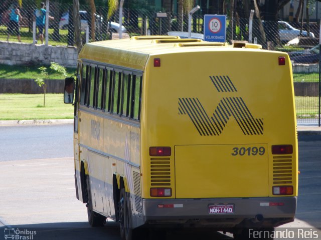 Viação Itapemirim 30199 na cidade de Ribeirão Preto, São Paulo, Brasil, por Fernando Reis. Número da foto: #850556.