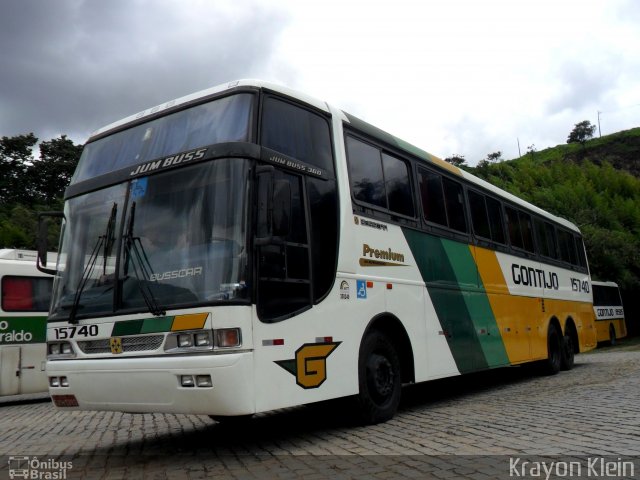 Empresa Gontijo de Transportes 15740 na cidade de Belo Horizonte, Minas Gerais, Brasil, por Krayon Klein. ID da foto: 850991.