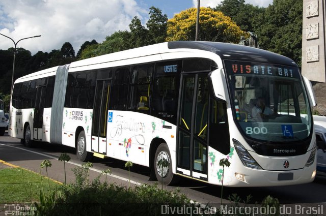 Visate - Viação Santa Tereza 800 na cidade de Caxias do Sul, Rio Grande do Sul, Brasil, por Luciano Roncolato. Número da foto: #851199.