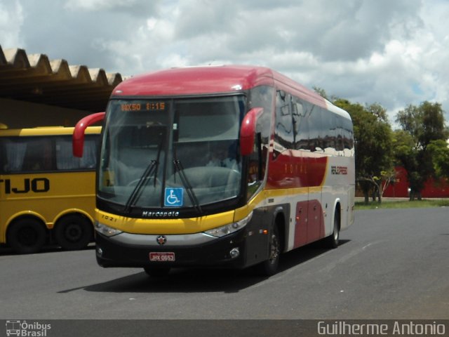 Real Expresso 1021 na cidade de Araxá, Minas Gerais, Brasil, por Guilherme Antonio. Número da foto: #852940.