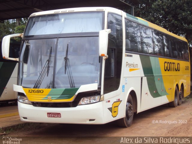 Empresa Gontijo de Transportes 12680 na cidade de Porto Velho, Rondônia, Brasil, por Alex da Silva Rodrigues. Número da foto: #853036.