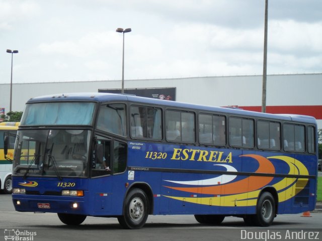 Viação Estrela 11320 na cidade de Goiânia, Goiás, Brasil, por Douglas Andrez. Número da foto: #852845.