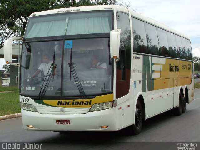 Viação Nacional 12440 na cidade de Brasília, Distrito Federal, Brasil, por Clébio Júnior. Número da foto: #852772.