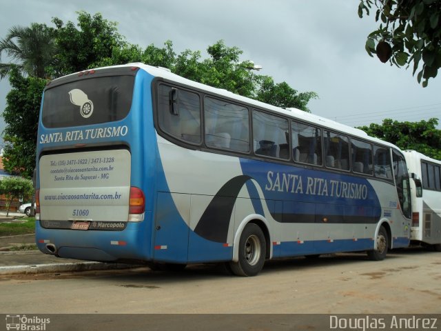 VSR - Viação Santa Rita 51060 na cidade de Trindade, Goiás, Brasil, por Douglas Andrez. Número da foto: #854946.