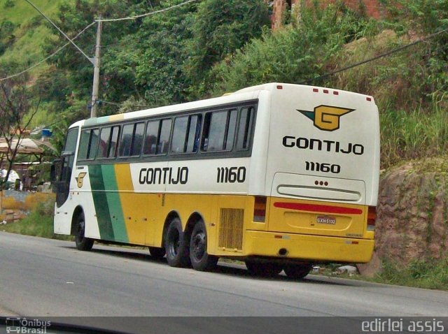 Empresa Gontijo de Transportes 11160 na cidade de Timóteo, Minas Gerais, Brasil, por Edirlei Assis. ID da foto: 855153.