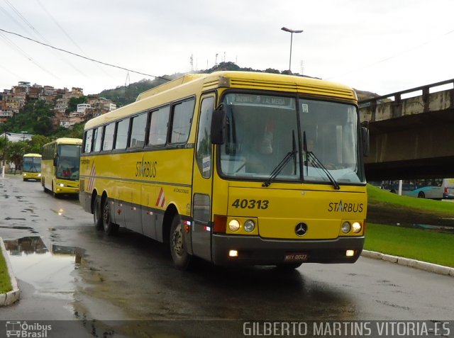 Viação Itapemirim 40313 na cidade de Vitória, Espírito Santo, Brasil, por Gilberto Martins. Número da foto: #857279.