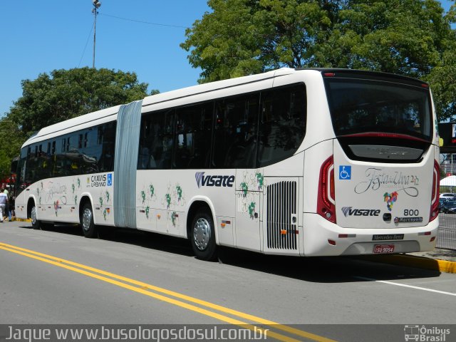 Visate - Viação Santa Tereza 800 na cidade de Caxias do Sul, Rio Grande do Sul, Brasil, por Jaque Lubianca. Número da foto: #858492.