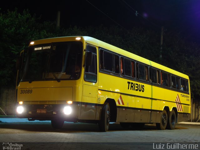 Viação Itapemirim 30089 na cidade de Belo Horizonte, Minas Gerais, Brasil, por Luiz Guilherme. ID da foto: 857057.