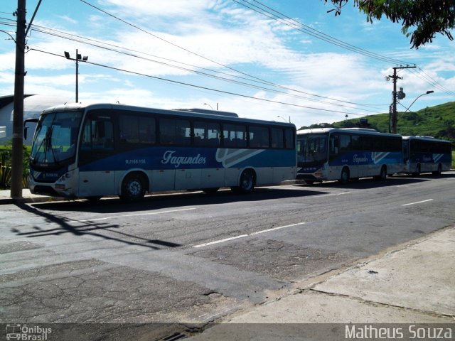 Auto Ônibus Fagundes RJ 166.156 na cidade de Niterói, Rio de Janeiro, Brasil, por Matheus Souza. Número da foto: #858178.