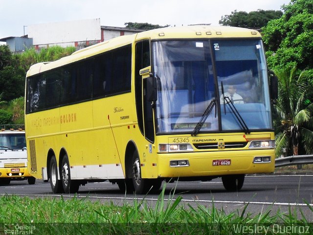 Viação Itapemirim 45345 na cidade de Salvador, Bahia, Brasil, por Wesley Queiroz. Número da foto: #860079.