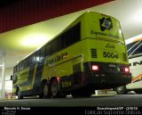 Expresso Brasileiro 5004 na cidade de Guaratinguetá, São Paulo, Brasil, por Marcelo H.  Souza. Número da foto: #:id.