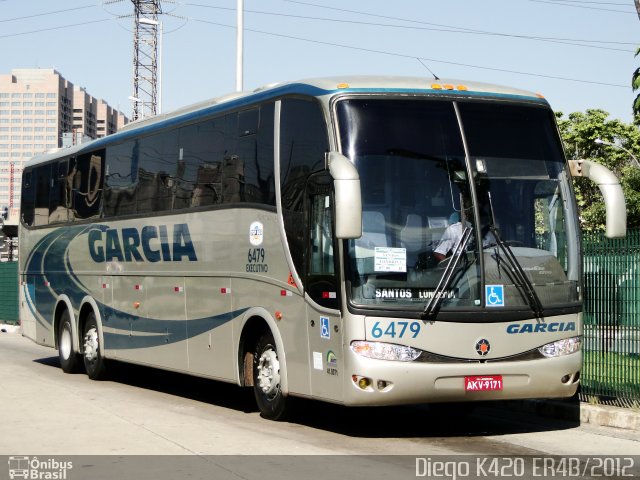 Viação Garcia 6479 na cidade de São Paulo, São Paulo, Brasil, por Diego K420 . ID da foto: 826233.