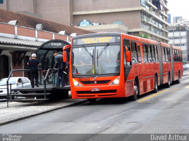 Transporte Coletivo Glória BD150 na cidade de Curitiba, Paraná, Brasil, por David Arthur. ID da foto: 824572.