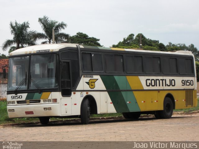 Empresa Gontijo de Transportes 9150 na cidade de São Francisco, Minas Gerais, Brasil, por João Victor Marques. Número da foto: #862418.