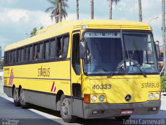 Viação Itapemirim 40333 na cidade de Santo André, São Paulo, Brasil, por Tadeu Carnevalli. Número da foto: #862286.