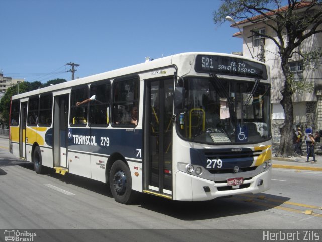Transcol - Transportes Coletivos Ltda. 279 na cidade de Recife, Pernambuco, Brasil, por Herbert Zils. Número da foto: #861401.
