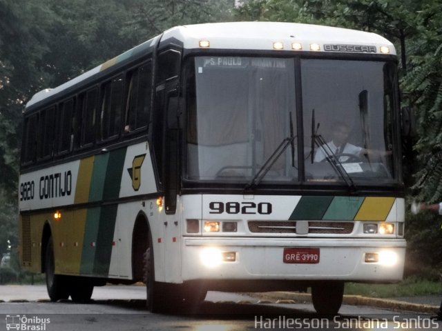 Empresa Gontijo de Transportes 9820 na cidade de São Paulo, São Paulo, Brasil, por Harllesson Santana Santos. ID da foto: 862899.