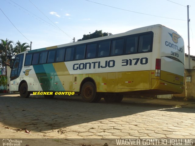 Empresa Gontijo de Transportes 3170 na cidade de Ibiaí, Minas Gerais, Brasil, por Wagner Gontijo Várzea da Palma-mg. Número da foto: #861822.