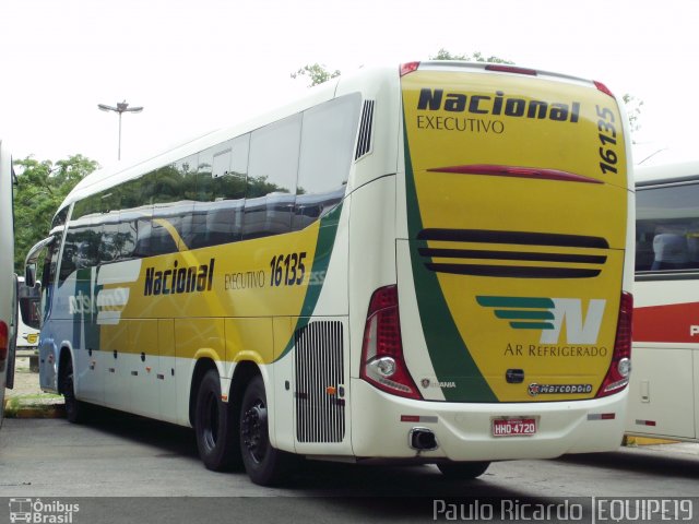 Viação Nacional 16135 na cidade de São Paulo, São Paulo, Brasil, por Paulo Ricardo. ID da foto: 862214.