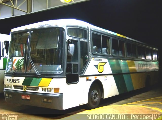Empresa Gontijo de Transportes 9965 na cidade de Perdões, Minas Gerais, Brasil, por Sérgio Augusto Braga Canuto. Número da foto: #862505.