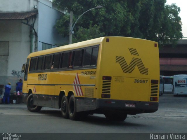 Viação Itapemirim 30067 na cidade de Rio de Janeiro, Rio de Janeiro, Brasil, por Renan Vieira. Número da foto: #862154.