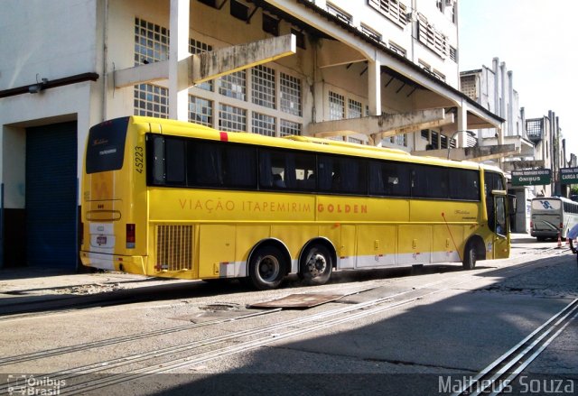 Viação Itapemirim 45223 na cidade de Rio de Janeiro, Rio de Janeiro, Brasil, por Matheus Souza. Número da foto: #861160.