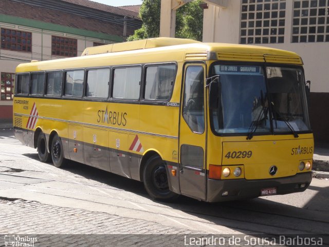 Viação Itapemirim 40299 na cidade de Rio de Janeiro, Rio de Janeiro, Brasil, por Leandro de Sousa Barbosa. ID da foto: 862560.