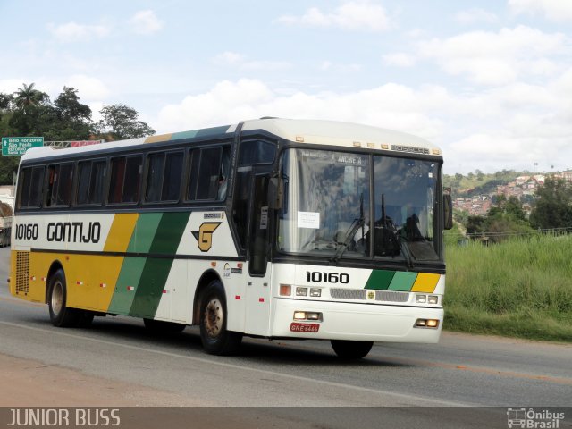 Empresa Gontijo de Transportes 10160 na cidade de Sabará, Minas Gerais, Brasil, por JUNIOR JUNIOR. ID da foto: 865370.