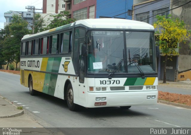 Empresa Gontijo de Transportes 10370 na cidade de Cachoeiro de Itapemirim, Espírito Santo, Brasil, por Paulo  Junior. ID da foto: 865441.