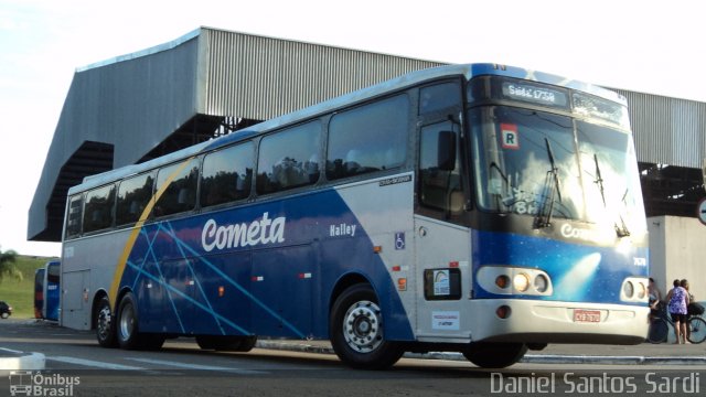 Viação Cometa 7670 na cidade de Praia Grande, São Paulo, Brasil, por Daniel Santos Sardi. Número da foto: #864934.