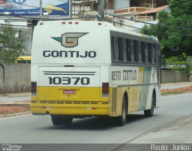 Empresa Gontijo de Transportes 10370 na cidade de Cachoeiro de Itapemirim, Espírito Santo, Brasil, por Paulo  Junior. ID da foto: 865446.