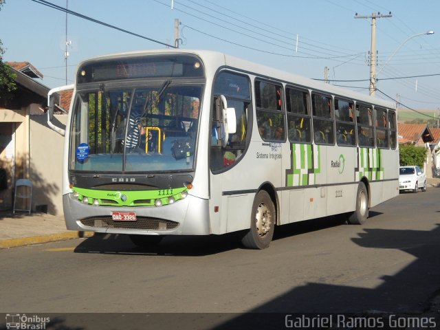 Viação Millenium 1111 na cidade de Piracicaba, São Paulo, Brasil, por Gabriel Ramos Gomes. Número da foto: #864174.