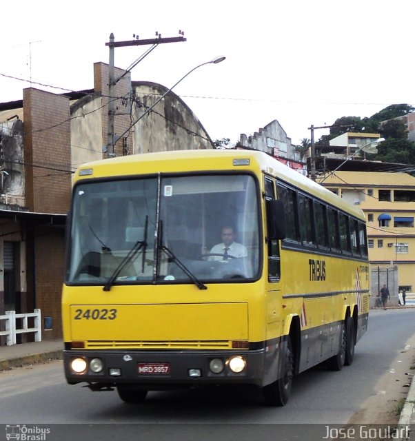 Viação Itapemirim 24023 na cidade de Muriaé, Minas Gerais, Brasil, por José Goulart. ID da foto: 865100.