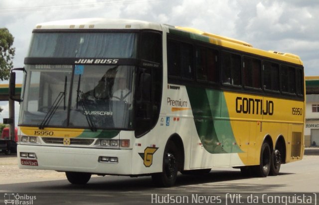 Empresa Gontijo de Transportes 15950 na cidade de Vitória da Conquista, Bahia, Brasil, por Hudson Neves. Número da foto: #865011.
