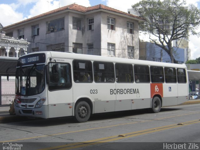 Borborema Imperial Transportes 023 na cidade de Recife, Pernambuco, Brasil, por Herbert Zils. ID da foto: 864833.