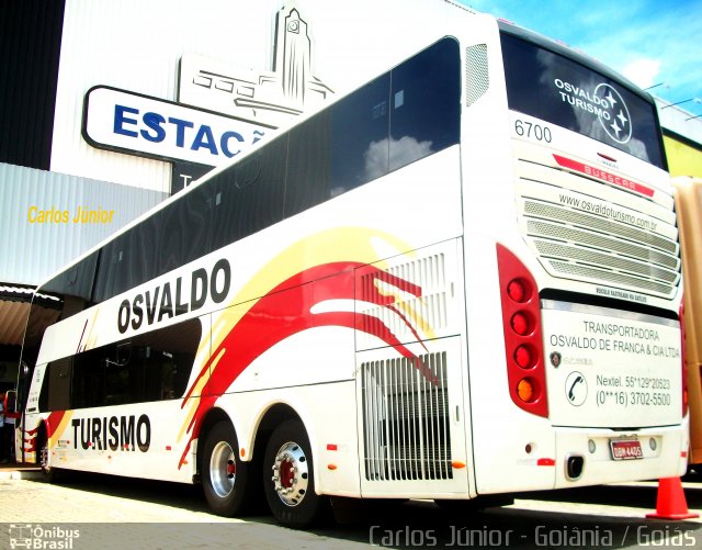 Osvaldo Turismo 6700 na cidade de Goiânia, Goiás, Brasil, por Carlos Júnior. Número da foto: #864009.
