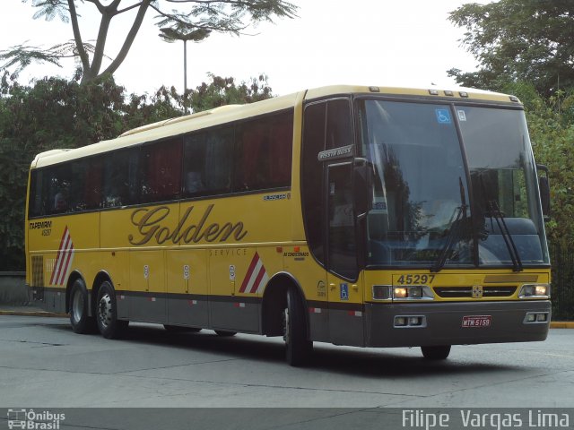 Viação Itapemirim 45297 na cidade de São Paulo, São Paulo, Brasil, por Filipe  Vargas Lima. Número da foto: #864041.