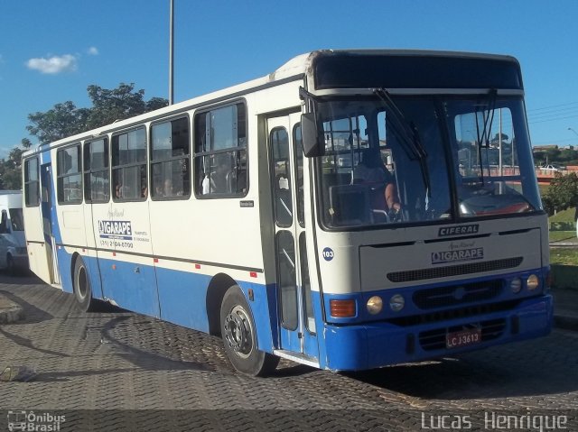 Ônibus Particulares 103 na cidade de Contagem, Minas Gerais, Brasil, por Lucas Henrique . Número da foto: #863733.