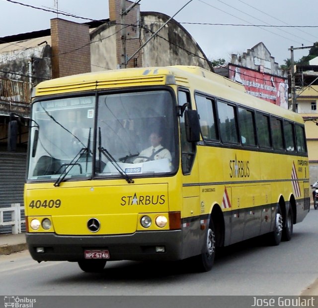 Viação Itapemirim 40409 na cidade de Muriaé, Minas Gerais, Brasil, por José Goulart. Número da foto: #866290.